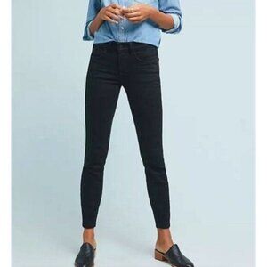 Pilcro & The Letterpress Anthropologie High-Rise Denim Legging Black Size 28